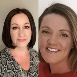 Marie Davey and Gemma Maguire
